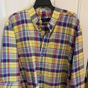 Men’s 4XLT long sleeve, button down shirt